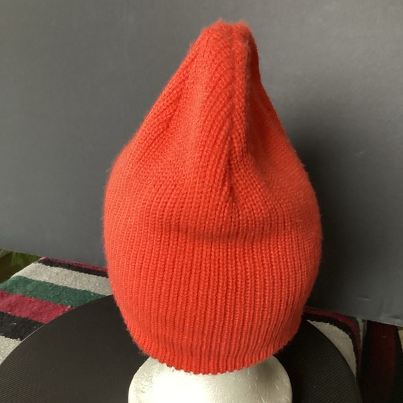 Burton Orange Knit Beanie Hat - Picture 5 of 11